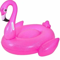 FENICOTTERO CAVALCABILE GIOCO GONFIABILE BAMBINI 110X102CM MARE PISCINA SPIAGGIA