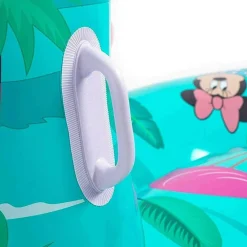 FENICOTTERO MINNIE GONFIABILE GIGANTE ISOLA MATERASSINO MARE PISCINA 174X140X141CM