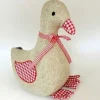 FERMAPORTA FORMA ANATRA DUCK ANATROCCOLO SABBIA BLOCCA VINTAGE SHABBY CHIC