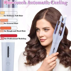 FERRO ARRICCIACAPELLI DA 32MM ARRICCIA CAPELLI AUTOMATICO GIREVOLE ROTANTE 360°