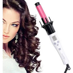 FERRO ARRICCIACAPELLI PIASTRA ROTANTE 2IN1 RULLO 21-28CM HT9600 AUTOMATICO CERAMICA