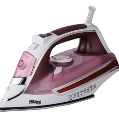 FERRO DA STIRO A VAPORE 2000 W TERMOSTATO VAPORE PIASTRA IN CERAMICA STEAM IRON