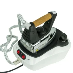 FERRO DA STIRO CON CALDAIA PIASTRA ACCIAIO INOX VAPORE CONTINUO REGOLABILE 2200W