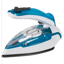 FERRO DA STIRO PIEGHEVOLE A VAPORE DA VIAGGIO PORTATILE 1100 STIRATURA VERTICALE