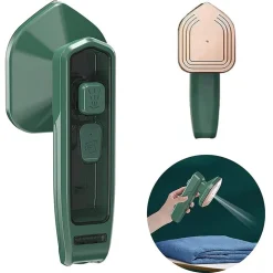 FERRO DA STIRO PROFESSIONALE A VAPORE PORTATILE PIEGHEVOLE STIRATURA CASA VIAGGI