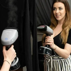 FERRO DA STIRO STIRATRICE A VAPORE VERTICALE 1100W PORTATILE VIAGGIO CAMPEGGIO