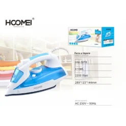 FERRO DA STIRO 2200W 415ML PIASTRA IN CERAMICA CON GETTO VAPORE VERTICALE HM3878