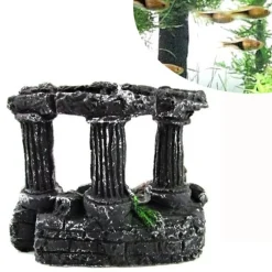 FIGURA DECORATIVA ACQUARIO COLONNE ANFORE DECORAZIONE ACQUARI MODELLI ASSORTITI