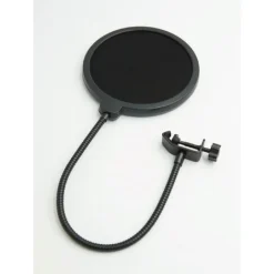 FILTRO POP PER MICROFONO Q-A193 POP SHEILD CON CLIP DI SUPPORTO BASE FLESSIBILE