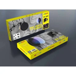 FILTRO POP PER MICROFONO Q-A193 POP SHEILD CON CLIP DI SUPPORTO BASE FLESSIBILE