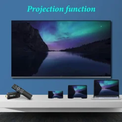 FIRE TV STICK 4K ULTRA HD CON TELECOMANDO VOCALE LETTORE MULTIMEDIALE 8G + 128G