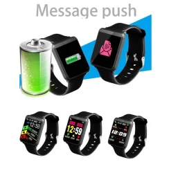 FITNESS SMART WATCH F1 OROLOGIO INTELLIGENTE FREQUENZA CARDIACA BLUETOOH TOUCH