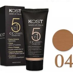 FONDOTINTA 5IN1 CREMA IDRATANTE N04 CORRETTORE UNIFORMANTE PELLE SECCHE MAKE UP