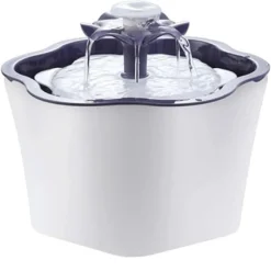 FONTANA AUTOMATICA PER GATTI CANI FILTRI REGOLABILE 3 MODALITÀ SILENZIOSO 2.6LT