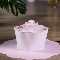 FONTANA AUTOMATICA PER GATTI CANI FILTRI REGOLABILE 3 MODALITÀ SILENZIOSO 2.6LT