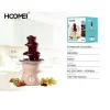 FONTANA DI CIOCCOLATO FUSO ELETTRICA CASCATA CIOCCOLATO 500ML 30W HOMEI HM-6250