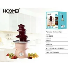 FONTANA DI CIOCCOLATO FUSO ELETTRICA CASCATA CIOCCOLATO 500ML 30W HOMEI HM-6250