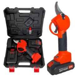 FORBICE CESOIA DA POTATURA A DOPPIA BATTERIA DA 24V TAGLIO 20MM EA-93302