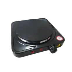 FORNELLO ELETTRICO PORTATILE DA 1500W REGOLABILE PIASTRA GHISA CICLOPE