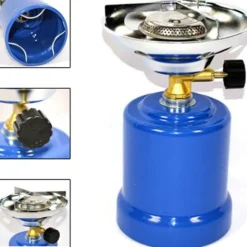 FORNELLO FORNELLINO A GAS PORTATILE DA PER CAMPEGGIO MARE MONTAGNA CUCINA CIBO