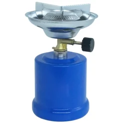 FORNELLO GAS PORTATILE FORNELLINO PER CAMPEGGIO CAMPING DA VIAGGIO DI EMERGENZA