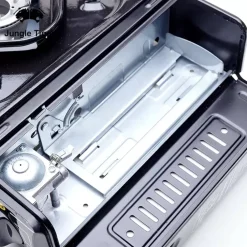 FORNELLO PORTATILE DA CAMPEGGIO A GAS CUCINA VIAGGIO CAMPING CON VALIGETTA