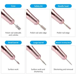 FRESA A PENNA TP268 UNGHIE MANICURE PEDICURE 26000 GIRI NAIL RICOSTRUZIONE