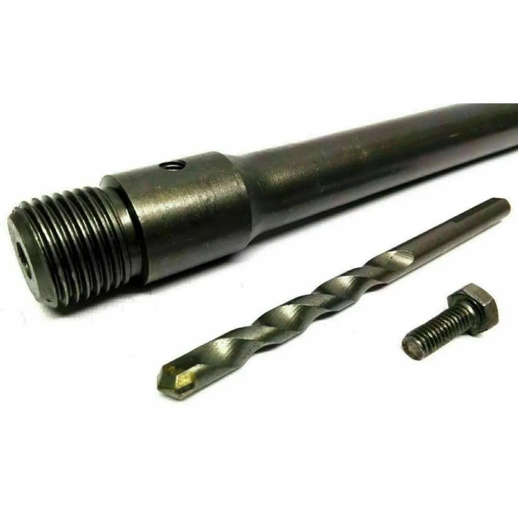 FRESA A TAZZA 110 MM CAROTATRICE CON ASTA SDS PLUS 60 CM CALCESTRUZZO CEMENTO