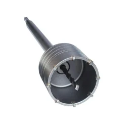 FRESA A TAZZA 80MM CAROTATRICE CON ASTA SDS PLUS 90MM CALCESTRUZZO CEMENTO