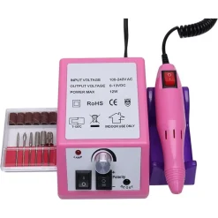 FRESA PER MANICURE 20000 GIRI/MIN ELETTRICO GEL LUCIDATORE PEDICURE SET LIME PER UNGHIE