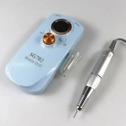 FRESA PER UNGHIE PORTATILE RICARICABILE 35000 RPM STRUMENTI NAIL ART MANICURE SET PUNTE