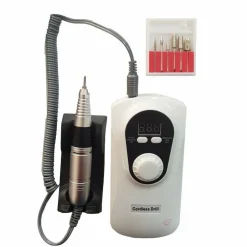 FRESA RICOSTRUZIONE UNGHIE NAIL ART 30000 GIRI MANI PIEDI MANICURE RICARICABILE