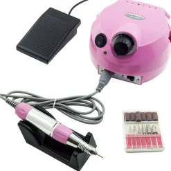 FRESA RICOSTRUZIONE UNGHIE NAIL ART PRO 35000 GIRI MANICURE PEDICURE CON PEDALE