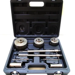 FRESE A TAZZA CAROTATRICE 9 PZ DA MURO 30 40 65 80 100mm TRAPANO SDS PLUS MAX