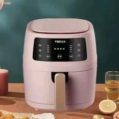 FRIGGITRICE AD ARIA DA 8LT SMART TOUCH SCREEN DIGITALE 2400W NO OLIO VERDURA CARNE PESCE