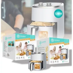 FRIGGITRICE AD ARIA ELETTRICA CAPACITÀ 4,8 LITRI POTENZA 1200W CON TIMER TX-8250