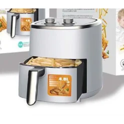 FRIGGITRICE AD ARIA ELETTRICA CAPACITÀ 4,8 LITRI POTENZA 1200W CON TIMER TX-8250