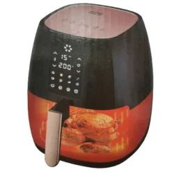 FRIGGITRICE AD ARIA 1400W 5LT DISPLAY LCD FUNZIONE TEMPORIZZAZIONE POTENTE Q-Z8