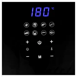 FRIGGITRICE ARIA CALDA DIGITALE SENZA OLIO AIRFRYER 7 LT FRIGGE CUOCE 1800W