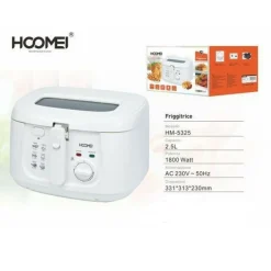 FRIGGITRICE ELETTRICA 2,5 LT 1800W CESTELLO ESTRAIBILE E TERMOSTATO REGOLABILE