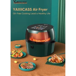 FRIGGITRICE Q-G9L DESIGN ELEGANTE FORNO FRIGGITRICE AD ARIA VISIBILE DA 9 LITRI