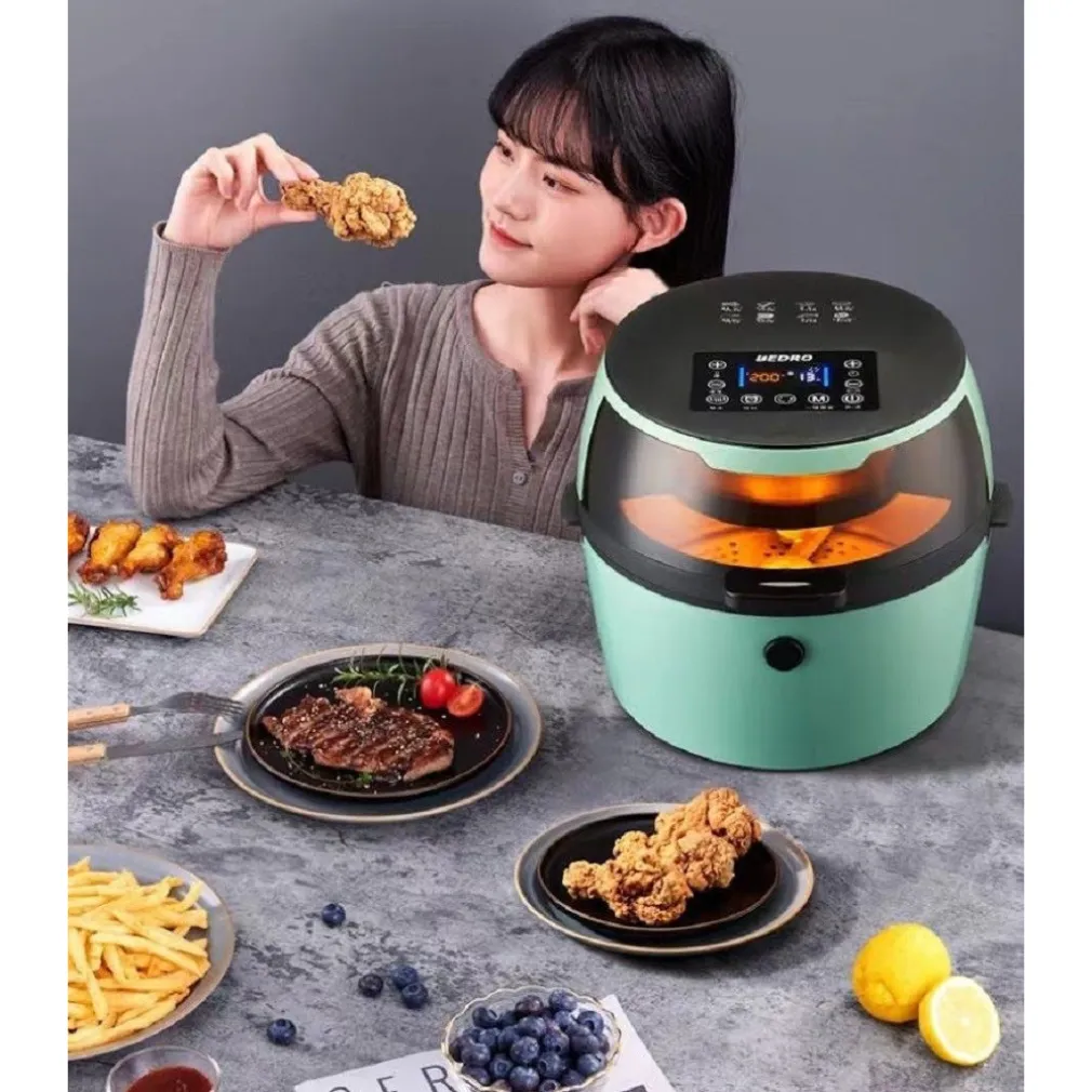 FRIGGITRICE Q-G9L DESIGN ELEGANTE FORNO FRIGGITRICE AD ARIA VISIBILE DA 9 LITRI