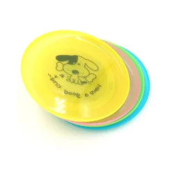 FRISBEE FRISBI GIOCO PER CANI GIOCO CANI PER SPIAGGIA CAMPAGNA COLORATO 20 cm