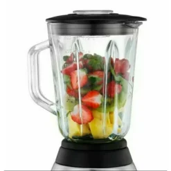 FRULLATORE 2 IN 1 PULSE LAMA ACCIAIO 1000W BROCCA VETRO 1,5LT + 1 PICCOLA Q-FR60