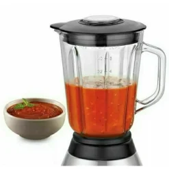 FRULLATORE 2 IN 1 PULSE LAMA ACCIAIO 1000W BROCCA VETRO 1,5LT + 1 PICCOLA Q-FR60