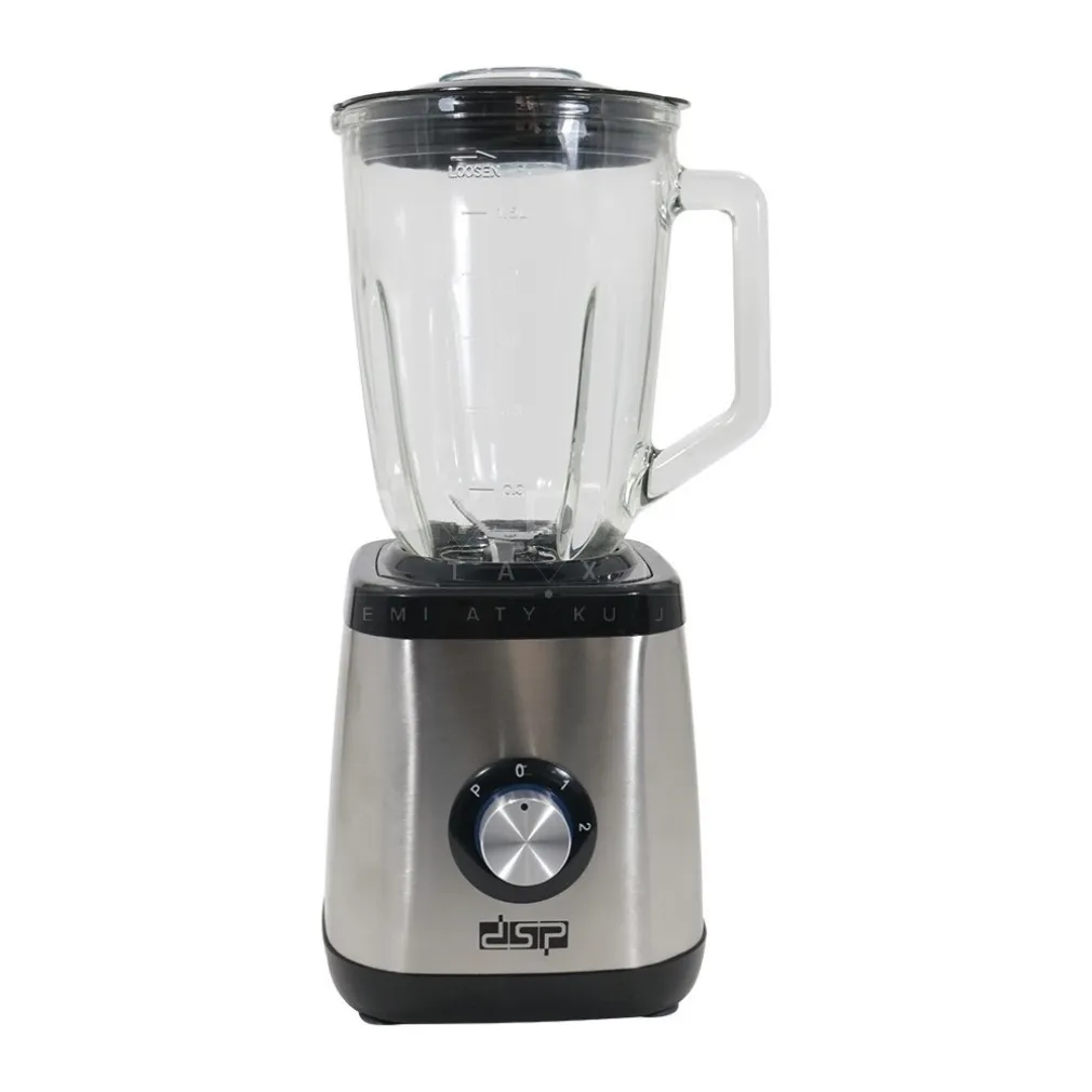 FRULLATORE 2 VELOCITA'+PULSE 350 W ACCIAIO CON CARAFFA IN VETRO FRULLATI FRUTTA