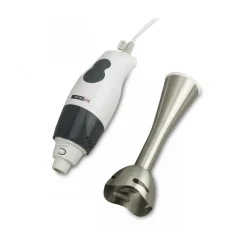 FRULLATORE A IMMERSIONE MIX PLUS 2 VELOCITÀ 200W FUNZIONE PULSE LAME IN ACCIAIO