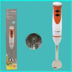 FRULLATORE MIXER A IMMERSIONE 300W LAME ACCIAIO 2 VELOCITÀ CUCINA TRITA TX-9112