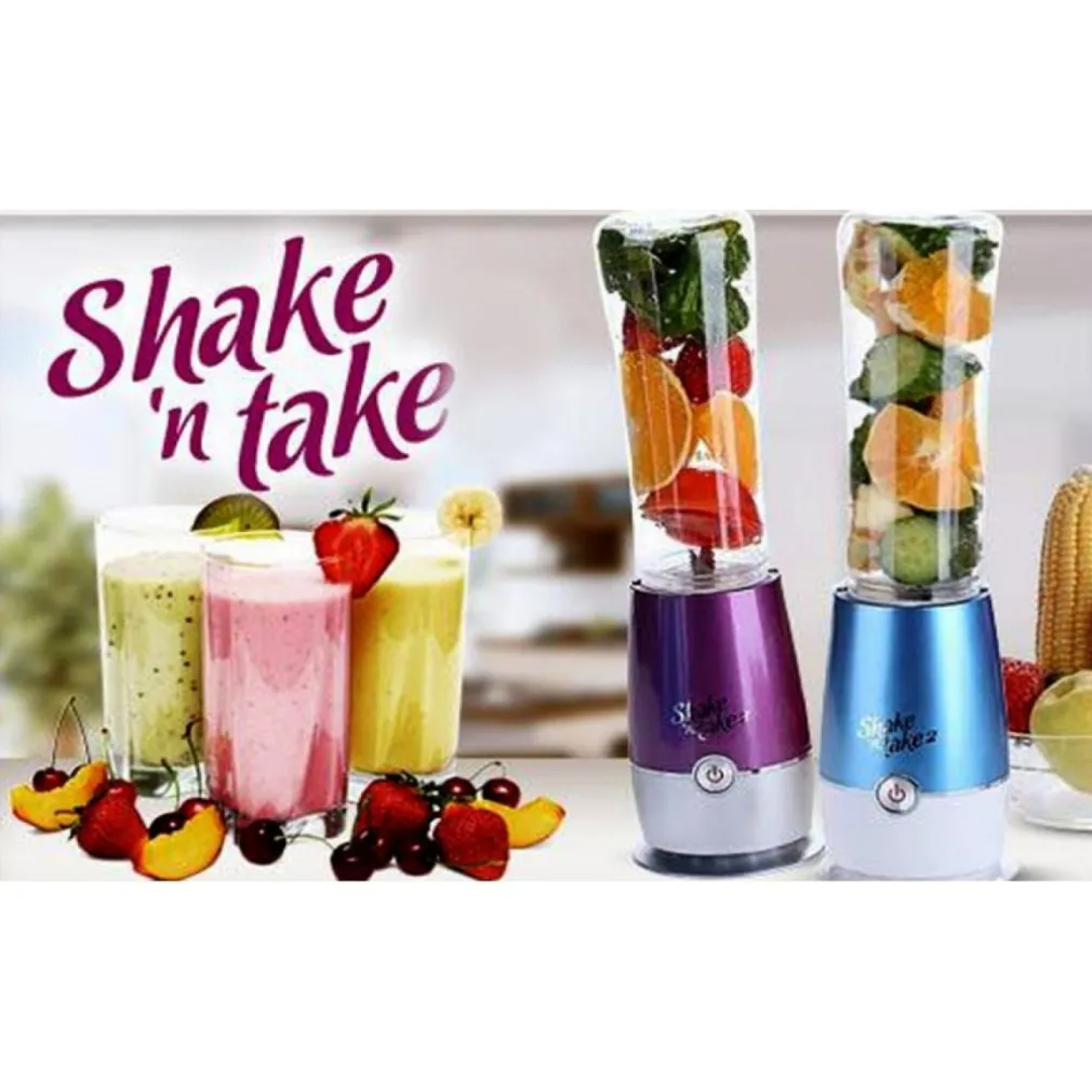 FRULLATORE SHAKE N TAKE 2 FRAPPE FRUTTA MILKSHAKE GELATO FITNESS PALESTRA