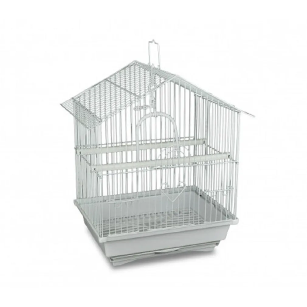 GABBIA PER UCCELLI DI PICCOLE DIMENSIONI BIRD 43.5 X 28.5 X 22 CM MANGIATOIE